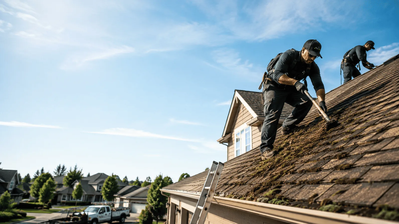Roof Moss Removal in Moore, ID near me